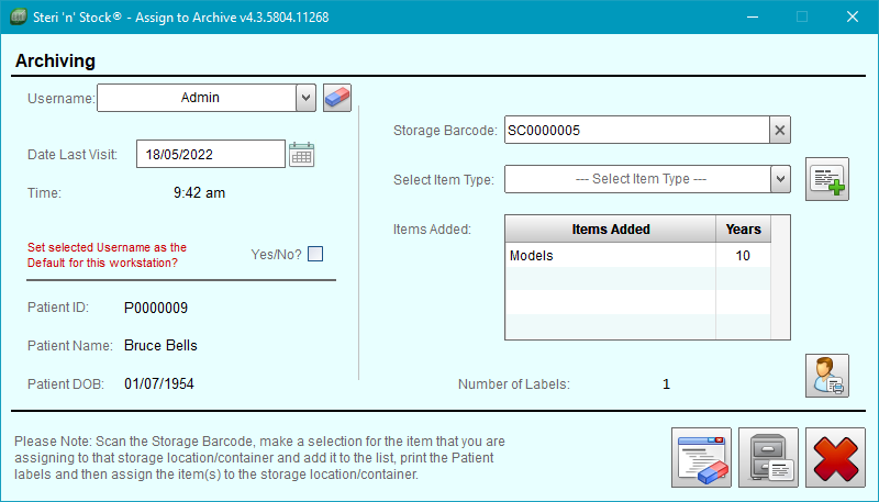 Archive Management